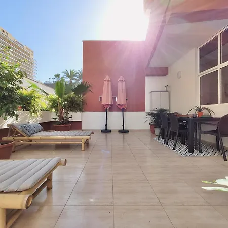 Terrace - Only Adults - شقة بويرتو ذي لا كروز